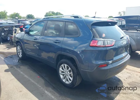 2020 Jeep Cherokee Latitude Fwd из США, поврежденный, VIN 1C4PJLCB3LD606206